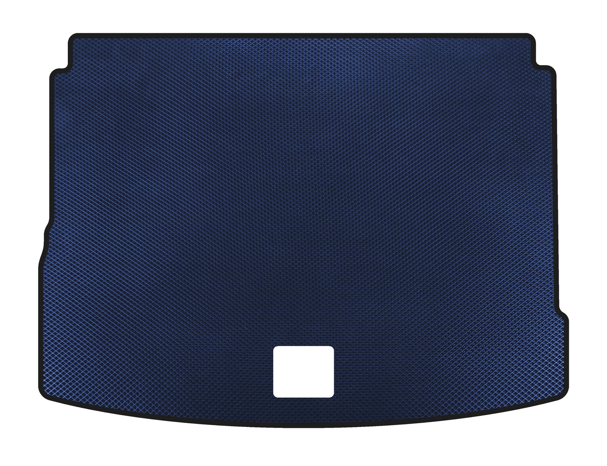 Trunk Mat V2 (USA, Blue) for Volkswagen Tiguan 2016-2023 - image 1