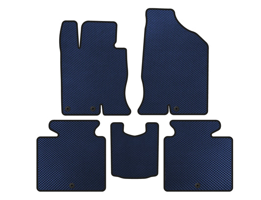 EVA Floor Mats (SD, Petrol, Blue) for Hyundai Grandeur 2011-2017 - image 1