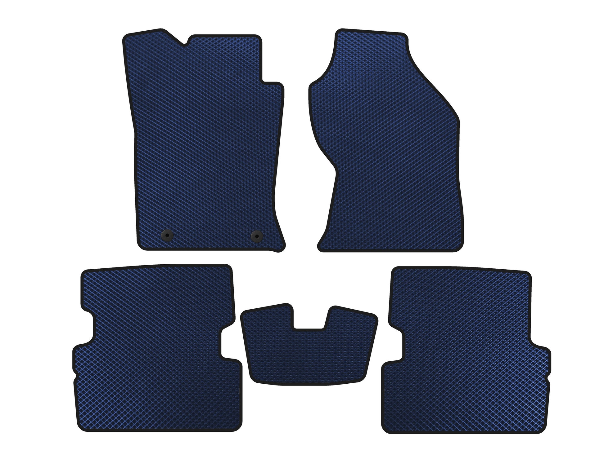 EVA Floor Mats (2001-2005, SW, Blue) for Ford Focus I 1998-2005 - image 1