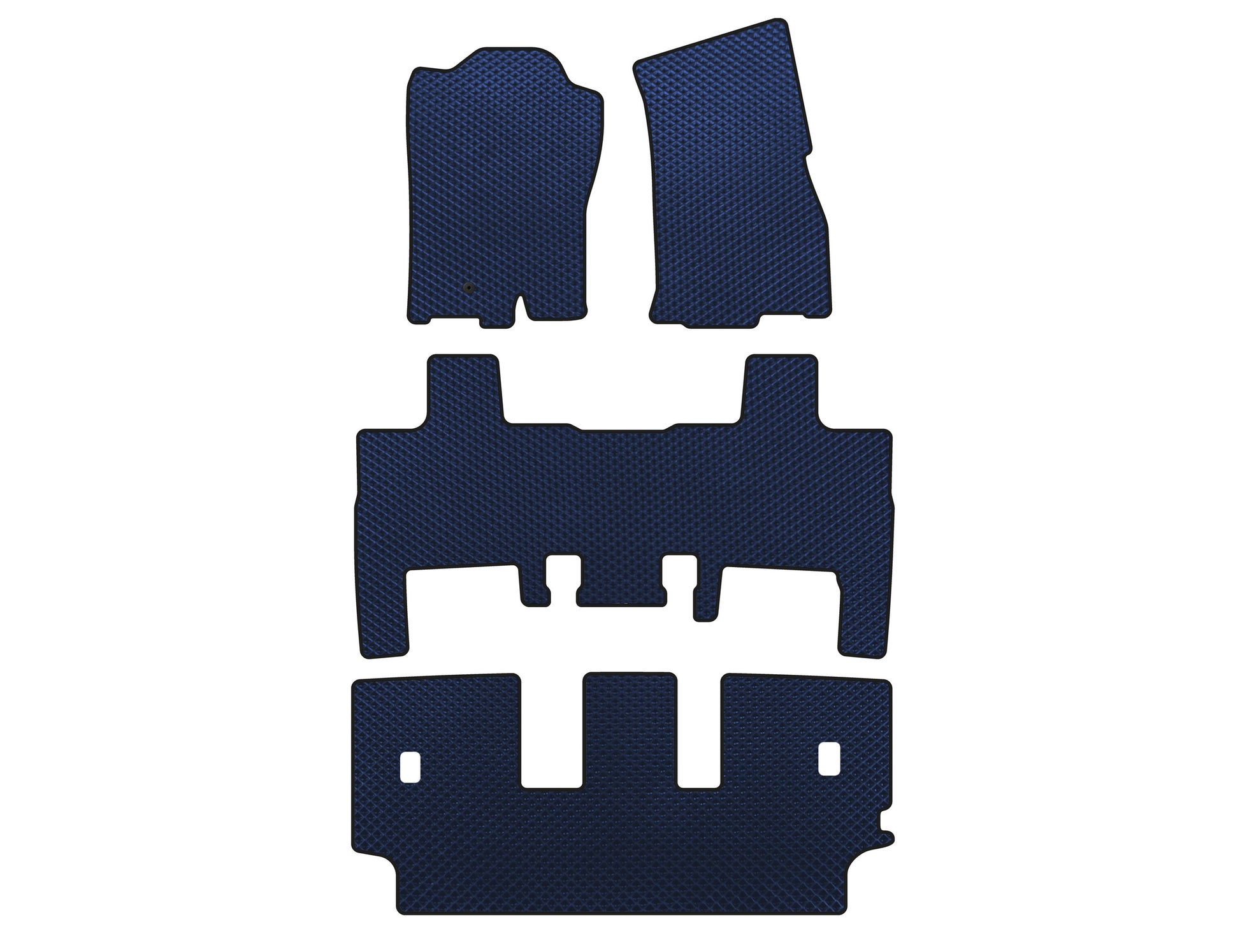 EVA Floor Mats (2007-2014, Blue) for Ford Expedition 2007-2017 - image 1