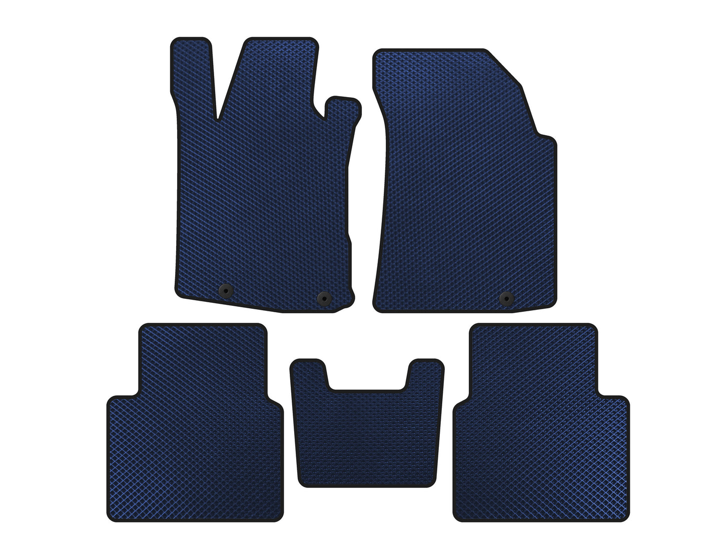 EVA Floor Mats (SD, Blue) for Nissan Maxima 2015-2023 - image 1