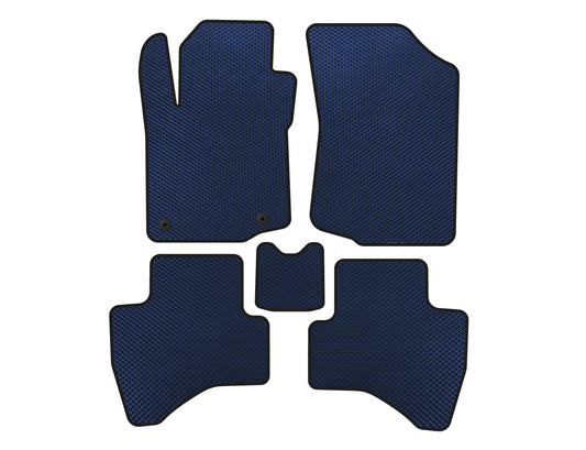EVA Floor Mats (HB, Blue) for Peugeot 107 2005-2014 - image 1