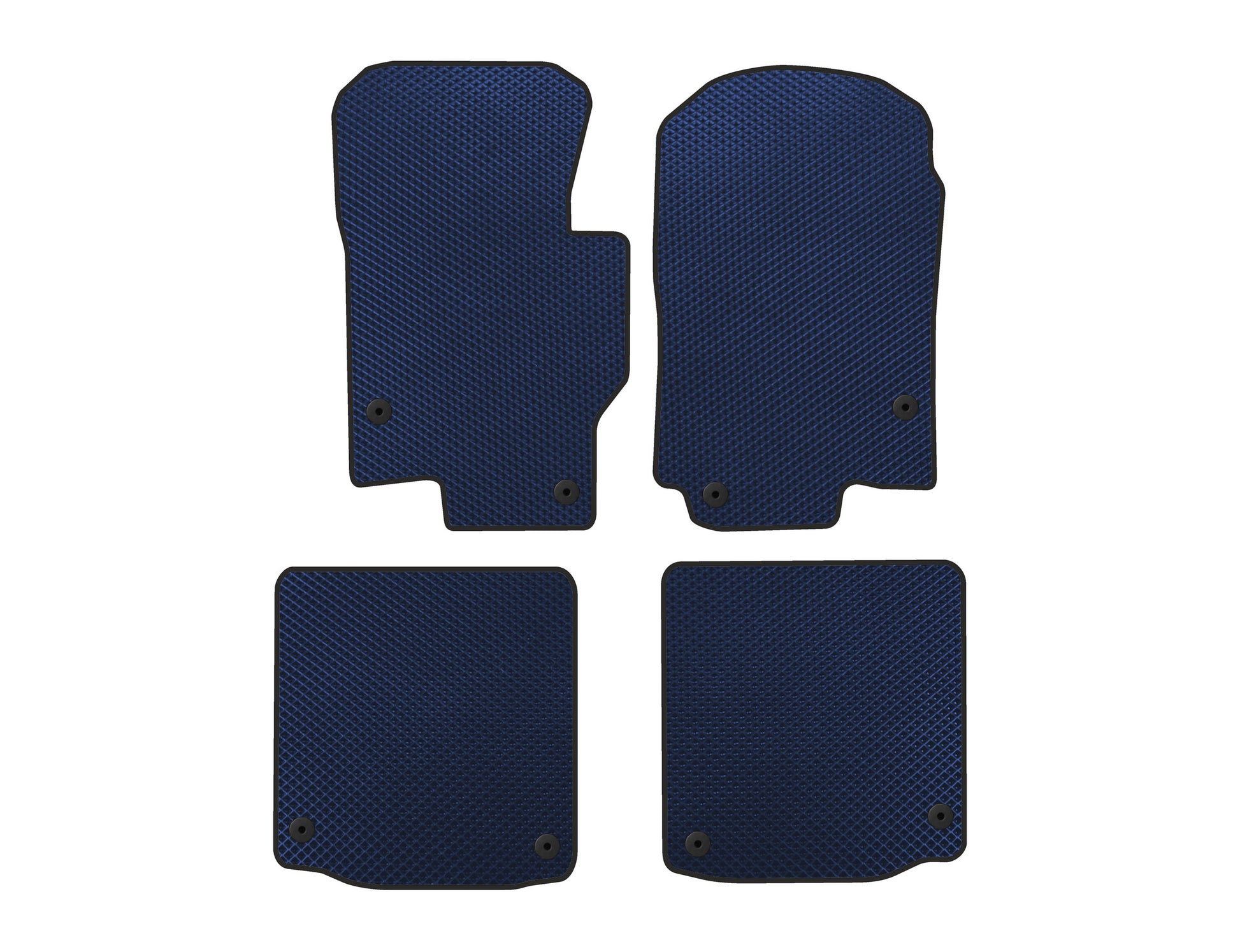 EVA Floor Mats (For GLS600 Maybach, Blue) for Mercedes GLS X167 2019- - image 1