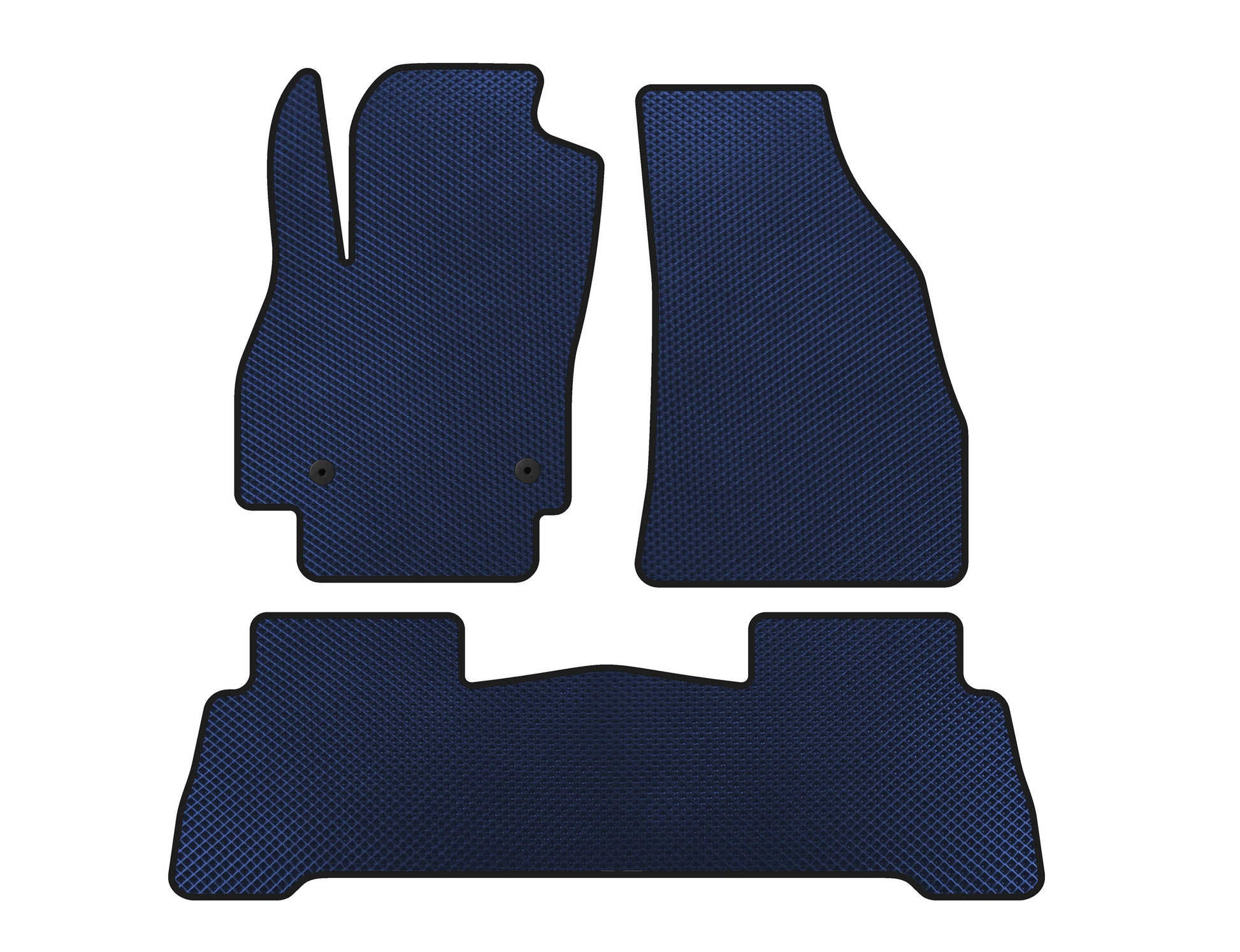 EVA Floor Mats (For Fiorino, Blue) for Fiat Fiorino/Qubo 2008-2024 - image 1