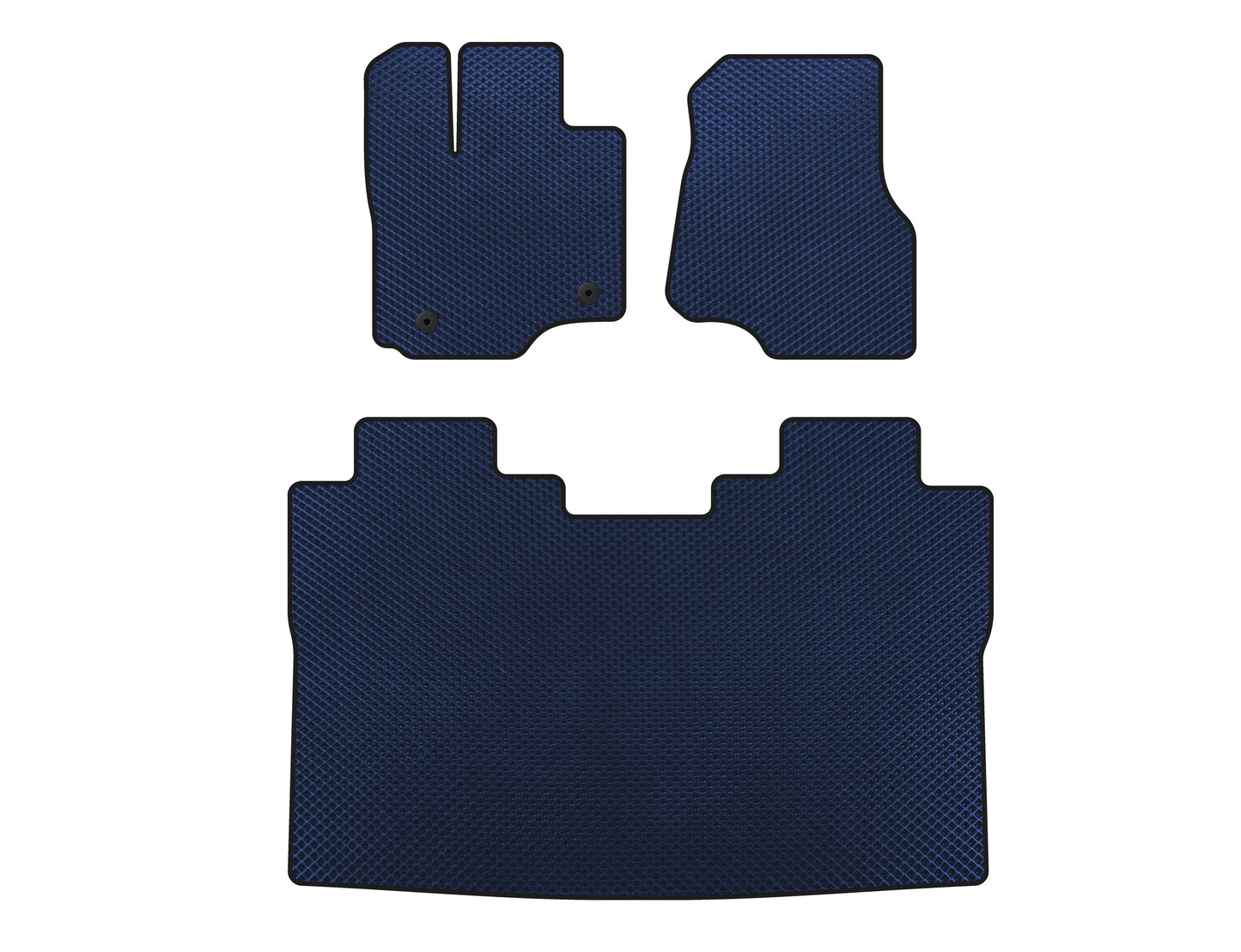 EVA Floor Mats (Raptor, Blue) for Ford F-150 2014-2021 - image 1