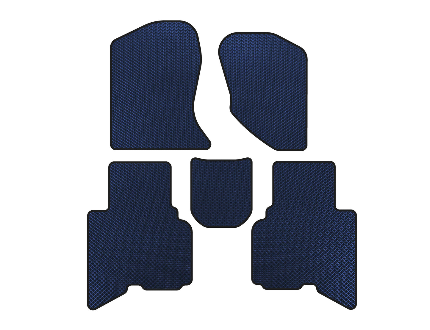 EVA floor mats (2010-2014, Blue) for Great Wall Haval/Hover H3 - image 1