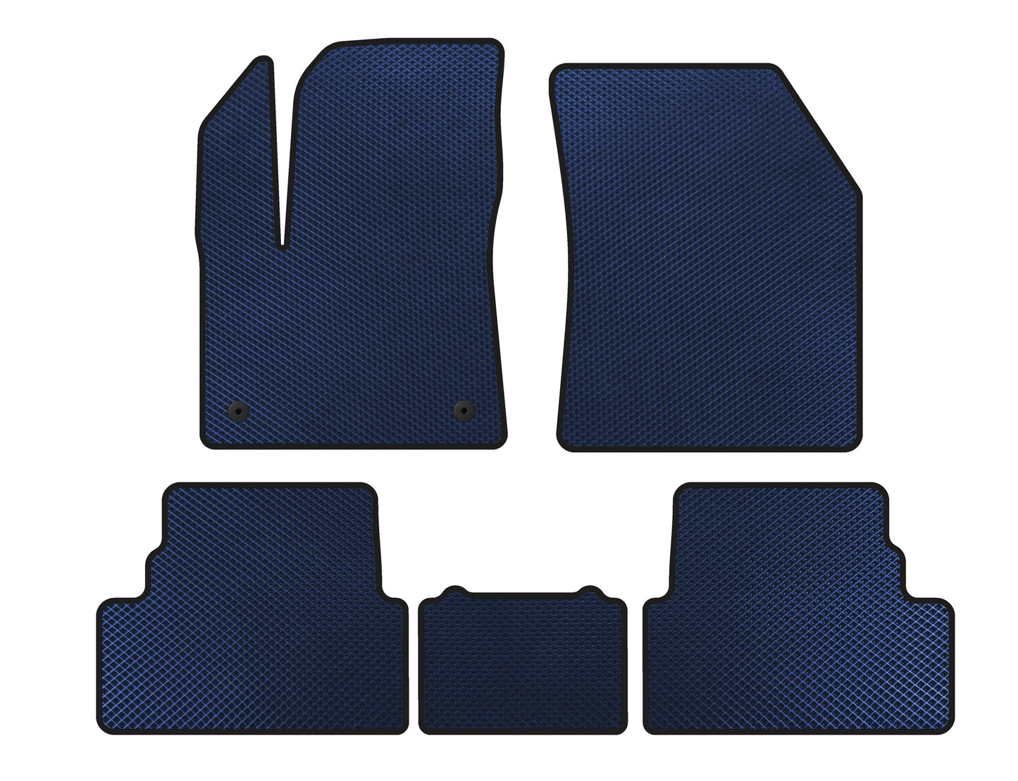 EVA Floor Mats (2017-2021, Blue) for Opel Grandland X 2017- - image 1