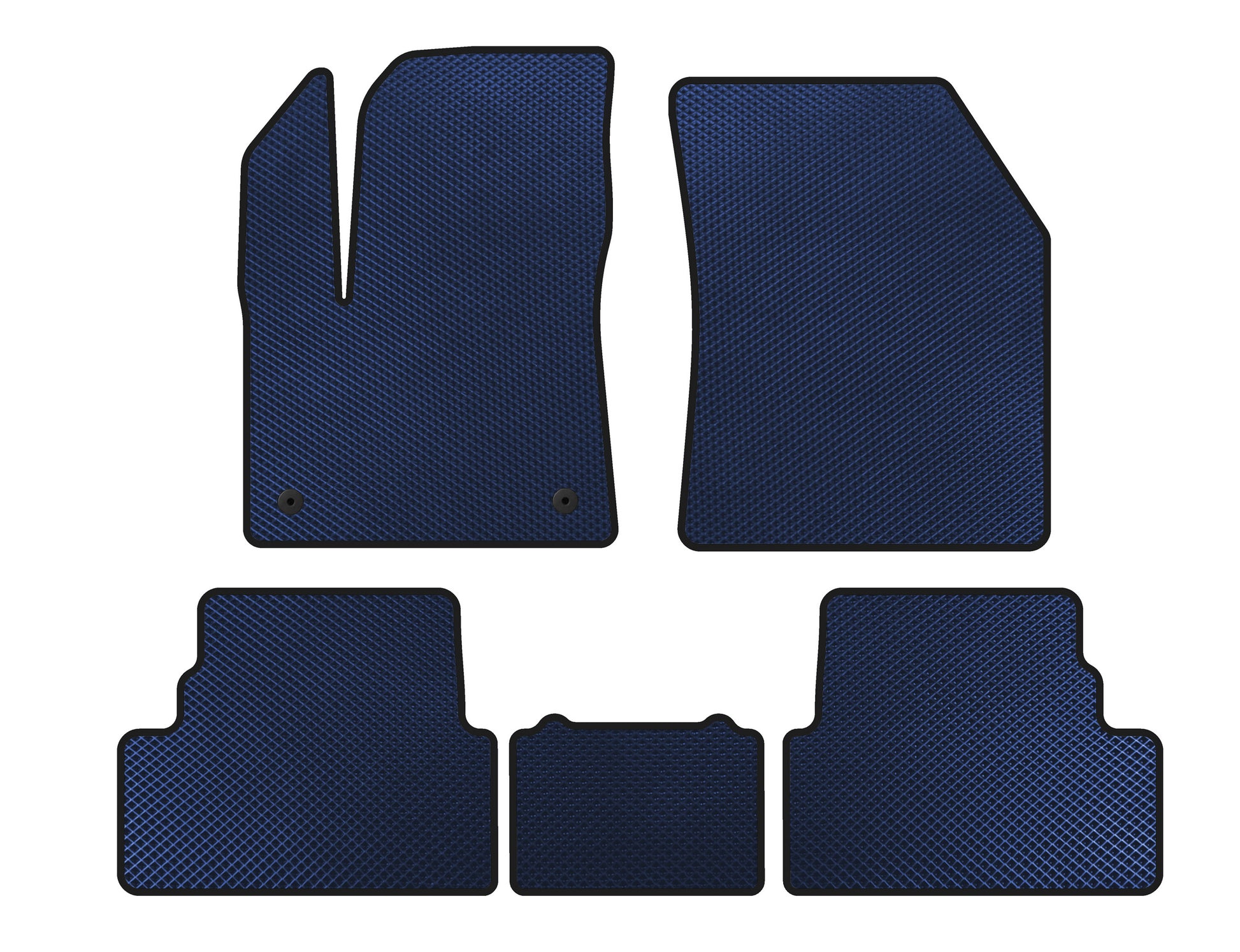 EVA Floor Mats (2017-2021, Blue) for Opel Grandland X 2017- - image 1