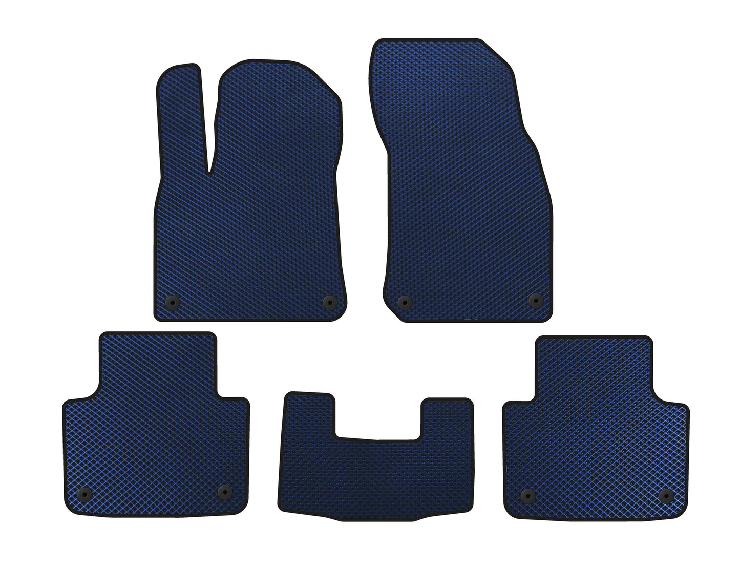 EVA Floor Mats (Blue) for Porsche Cayenne 2018- - image 1