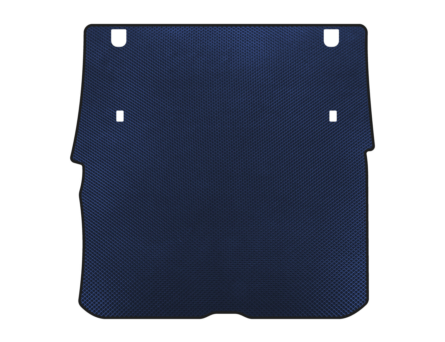 EVA trunk mat (2015-2018, without 3rd row, 8-seater, USA, Blue) for Honda Pilot 2015-2022 - image 1