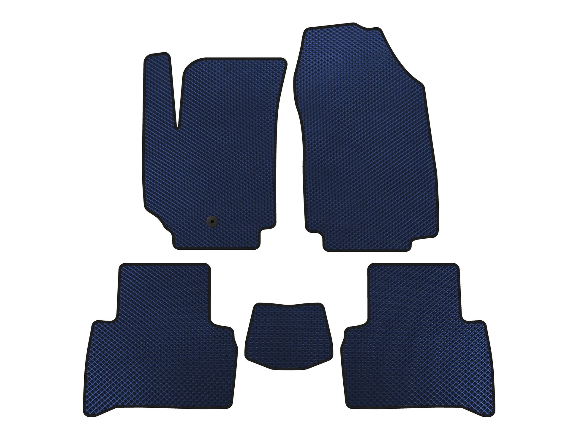 EVA Floor Mats (2007-2010, SW, Blue) for Fiat Croma 2005-2010 - image 1