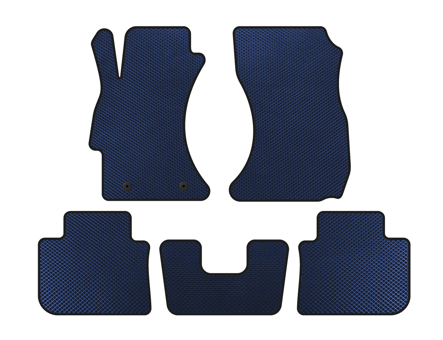 EVA Floor Mats (SD, Blue) for Subaru WRX 2014- - image 1