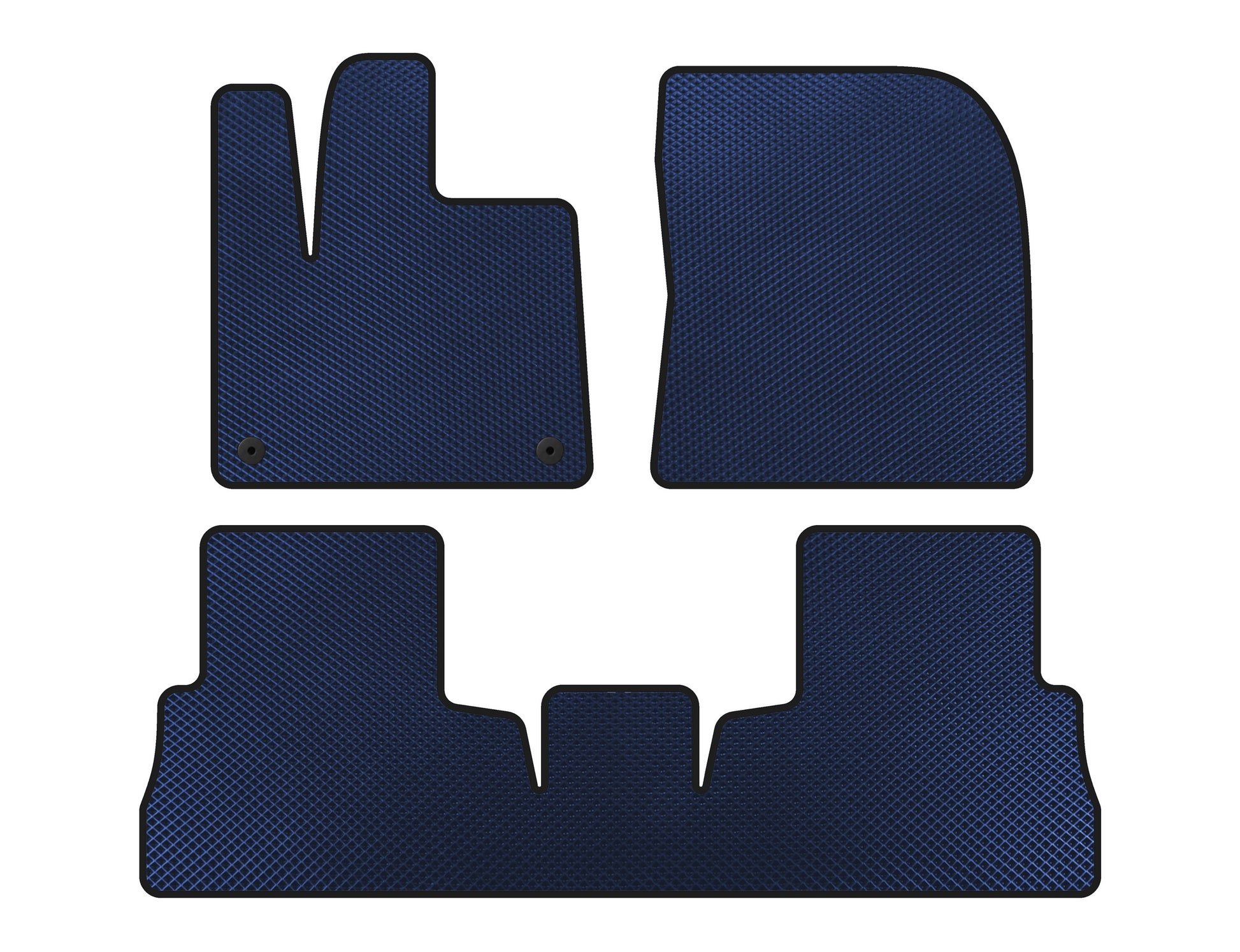 EVA Floor Mats (Blue) for Opel Combo 2019- - image 1