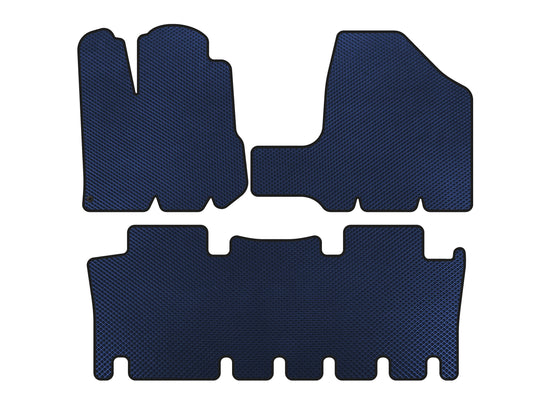 EVA Floor Mats (2 Rows, Blue) for Toyota Sienna 2003-2009 - image 1