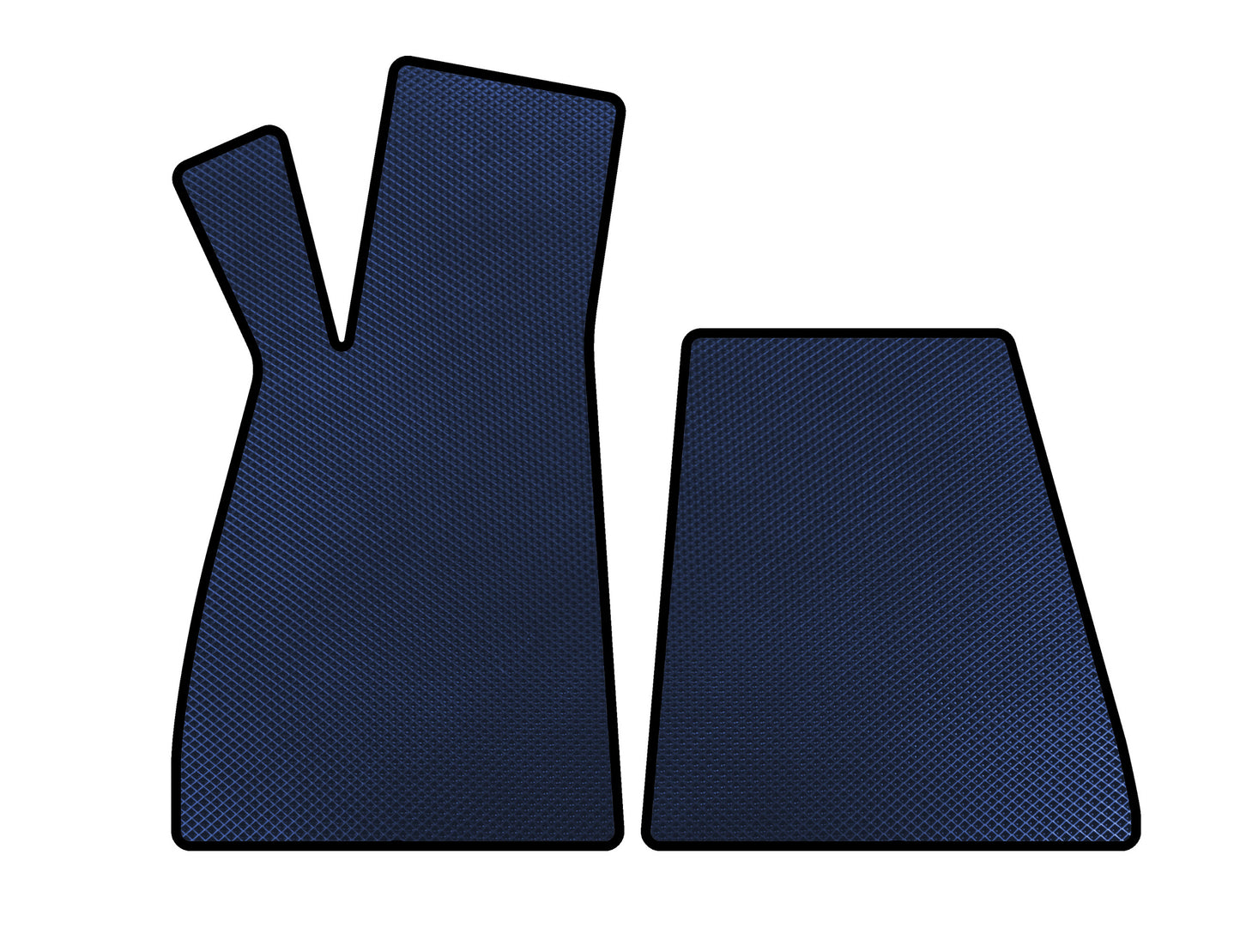 EVA Car Mats (Roadster, Blue) for Smart 1998-2007 - image 1