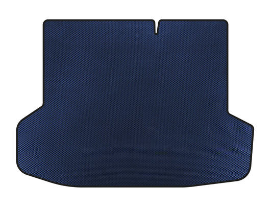 Trunk mat (SD, Blue) for Kia Rio 2005-2011 - image 1