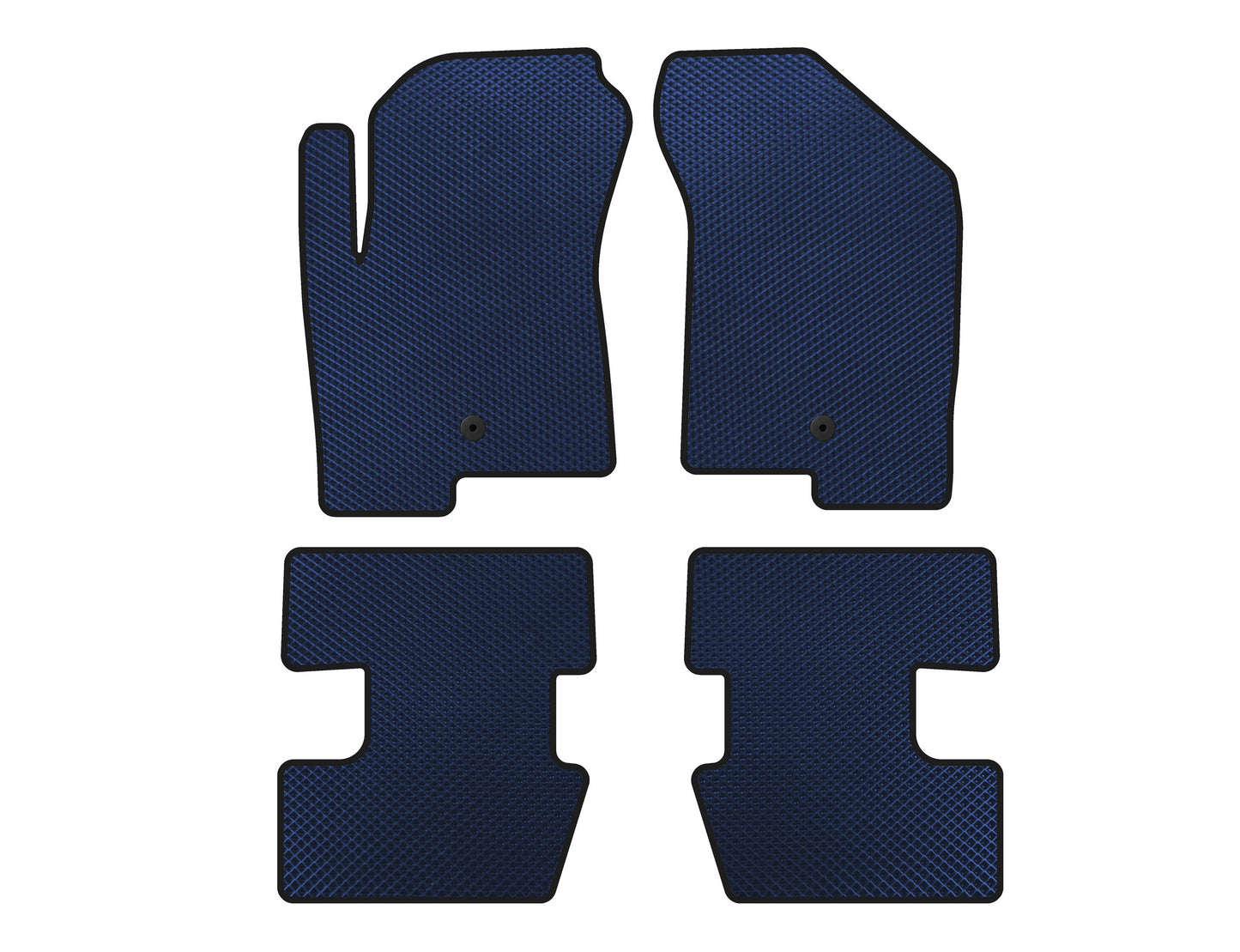 EVA Floor Mats (2011-2016, Blue) for Jeep Compass 2006-2016 - image 1
