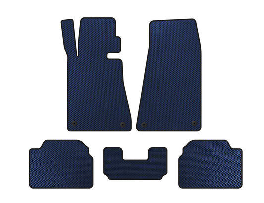 EVA Floor Mats (Blue) for BMW 5 Series E34 1988-1995 - image 1