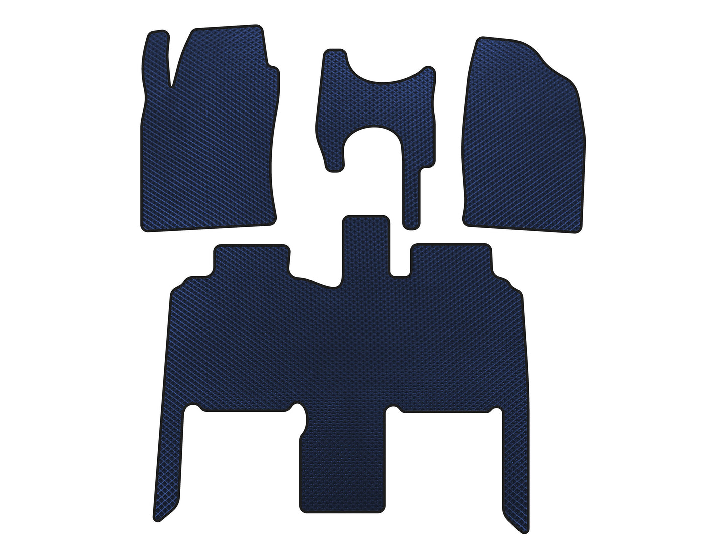 EVA Floor Mats (Blue) for Toyota Previa 2000-2006 - image 1