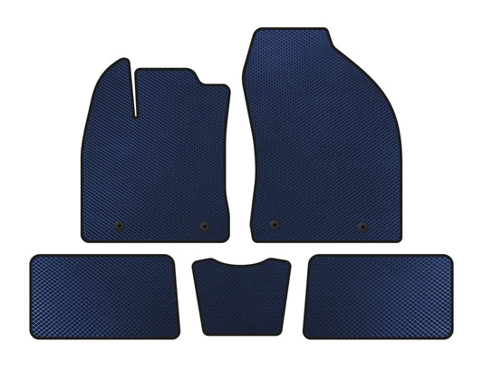 EVA Floor Mats (HB, Hybrid, Blue) for Lexus CT200H 2011-2022 - image 1