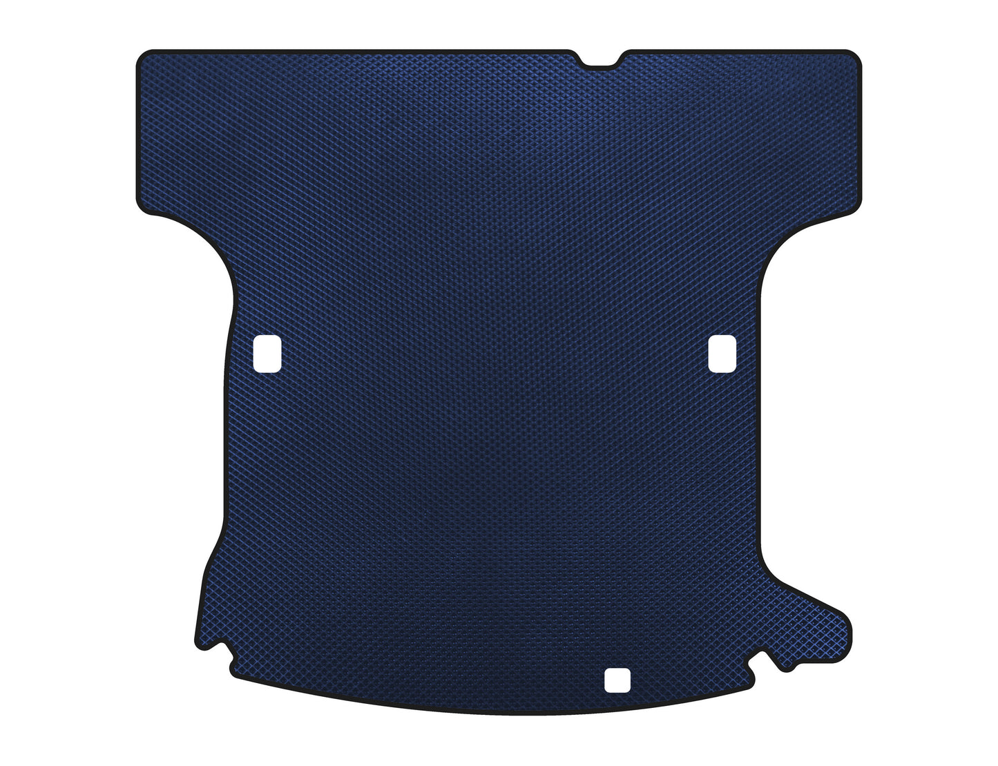 Trunk Mat (2005-2009, SW, 5-Seater, Blue) for Renault Logan I 2005-2008 - image 1