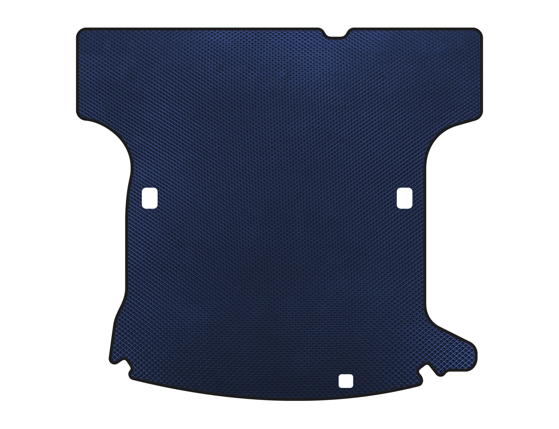 Trunk Mat (2005-2009, SW, 5-Seater, Blue) for Renault Logan I 2005-2008 - image 1
