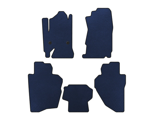 EVA Floor Mats (Blue) for Chevrolet Silverado 2013-2019 - image 1