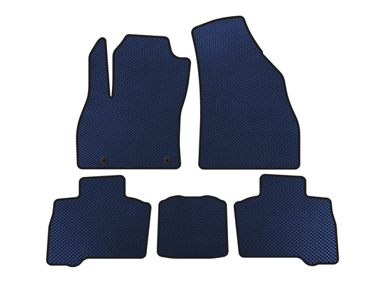 EVA Floor Mats (for Qubo, 2016+, Blue) for Fiat Fiorino/Qubo 2008-2024 - image 1