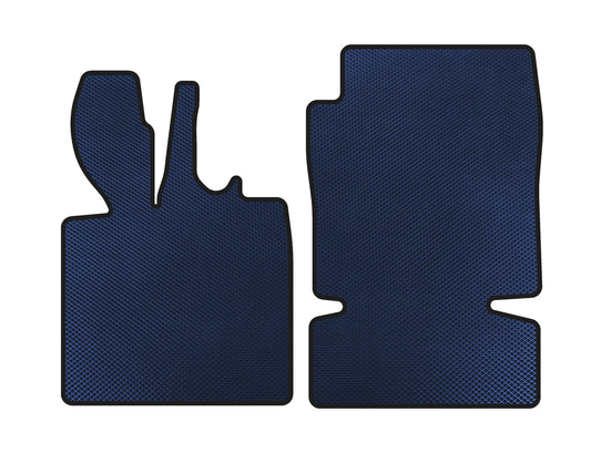 EVA Floor Mats (2003-2007, Coupe, Blue) for Smart 1998-2007 - image 1