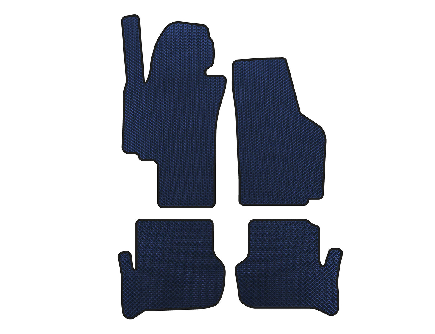 EVA Floor Mats (Blue) for Seat Toledo 2005-2012 - image 1