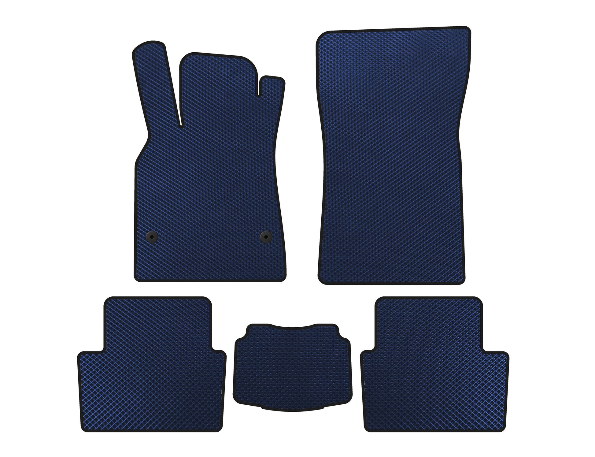 EVA Floor Mats (SD, Blue) for Renault Fluence 2009-2016 - image 1