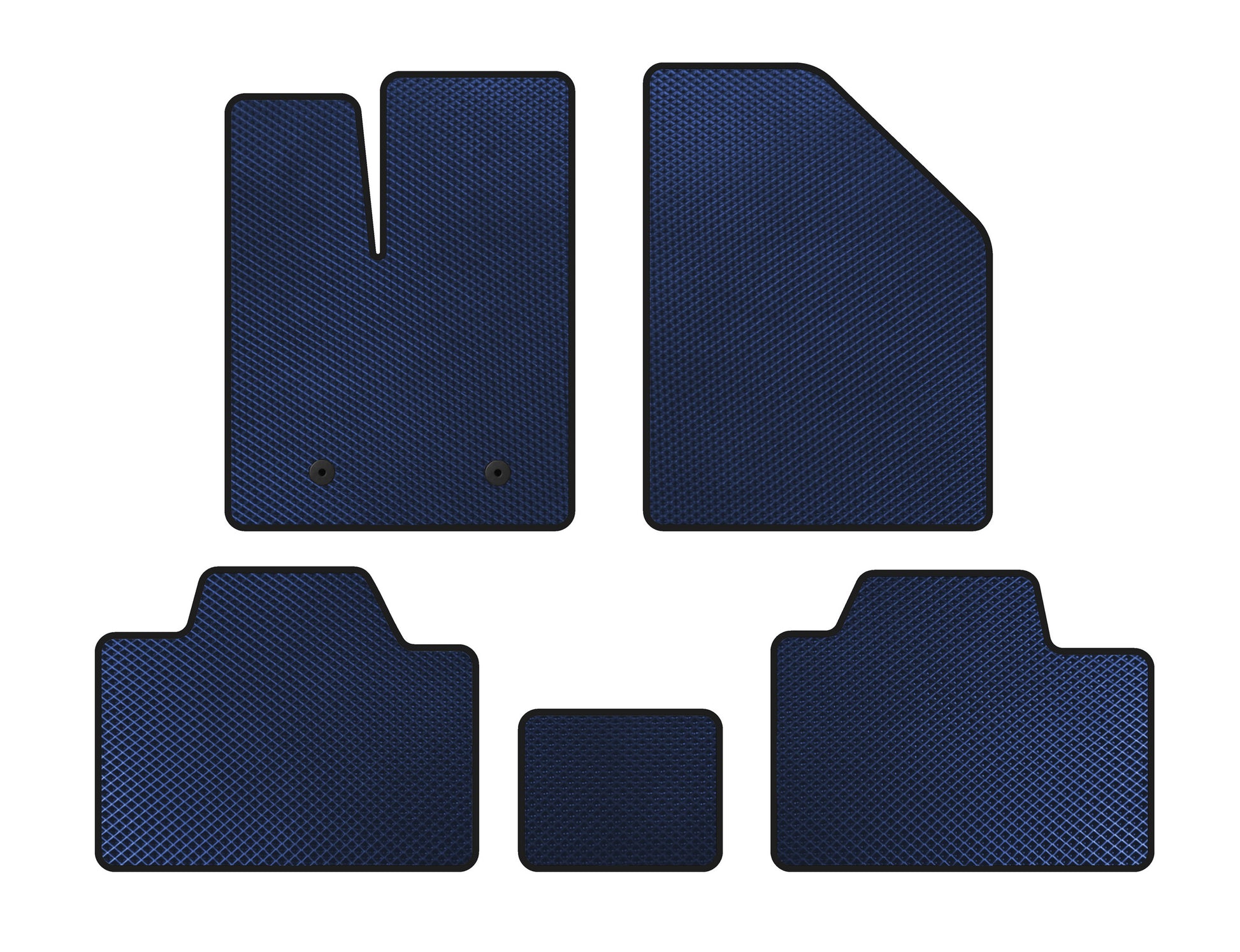 EVA Floor Mats (Blue) for Ford Edge 2006-2014 - image 1