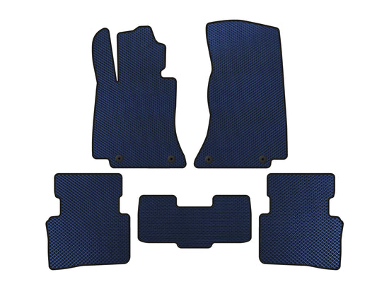 EVA Floor Mats (SD, Blue) for Mercedes C-class W206 2022- - image 1