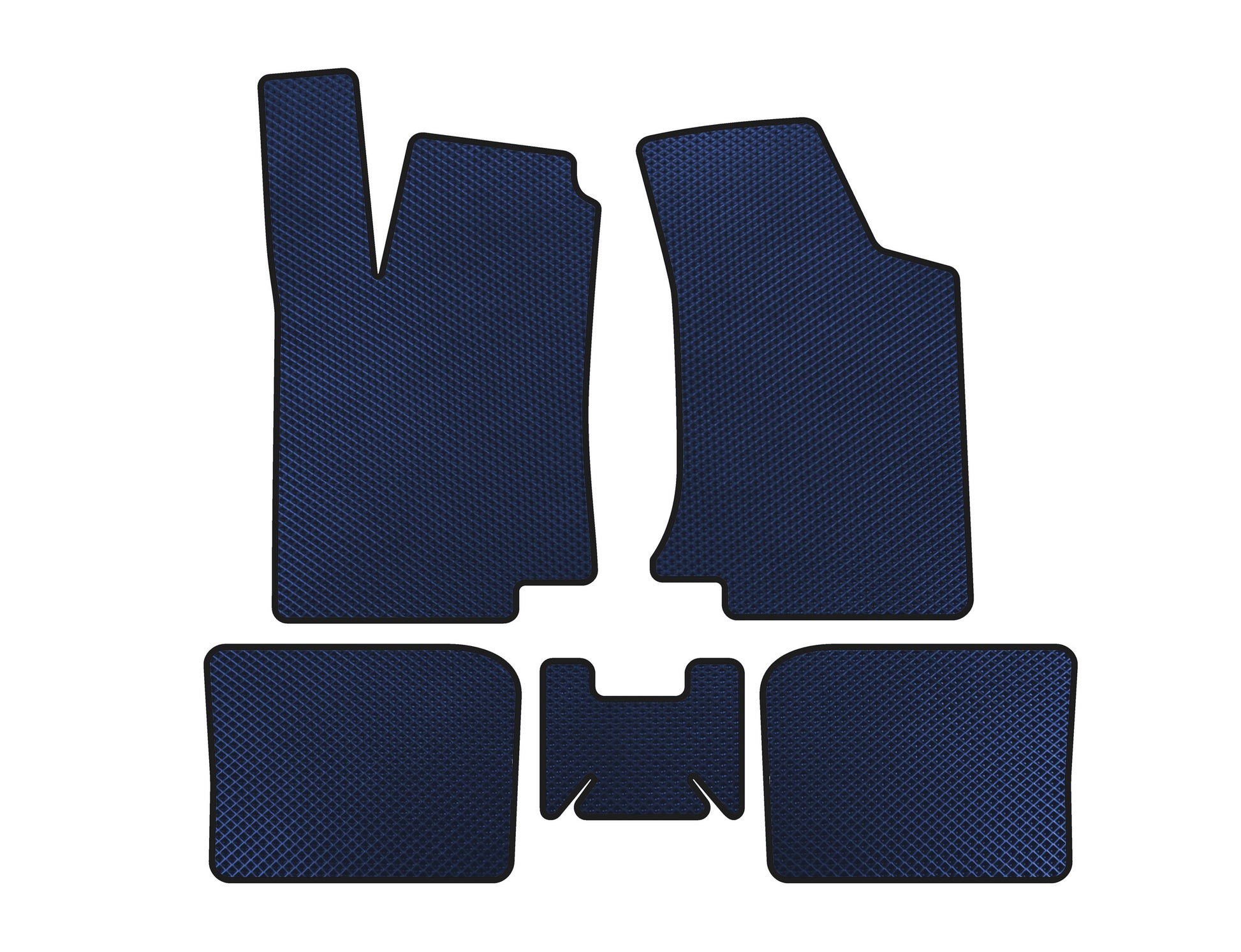 EVA Floor Mats (HB, 3-Door, Blue) for Volkswagen Golf 3 1991-2001 - image 1