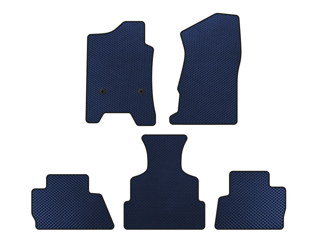 EVA mats (2014-2020, Blue) for Chevrolet Tahoe 2014-2019 - image 1