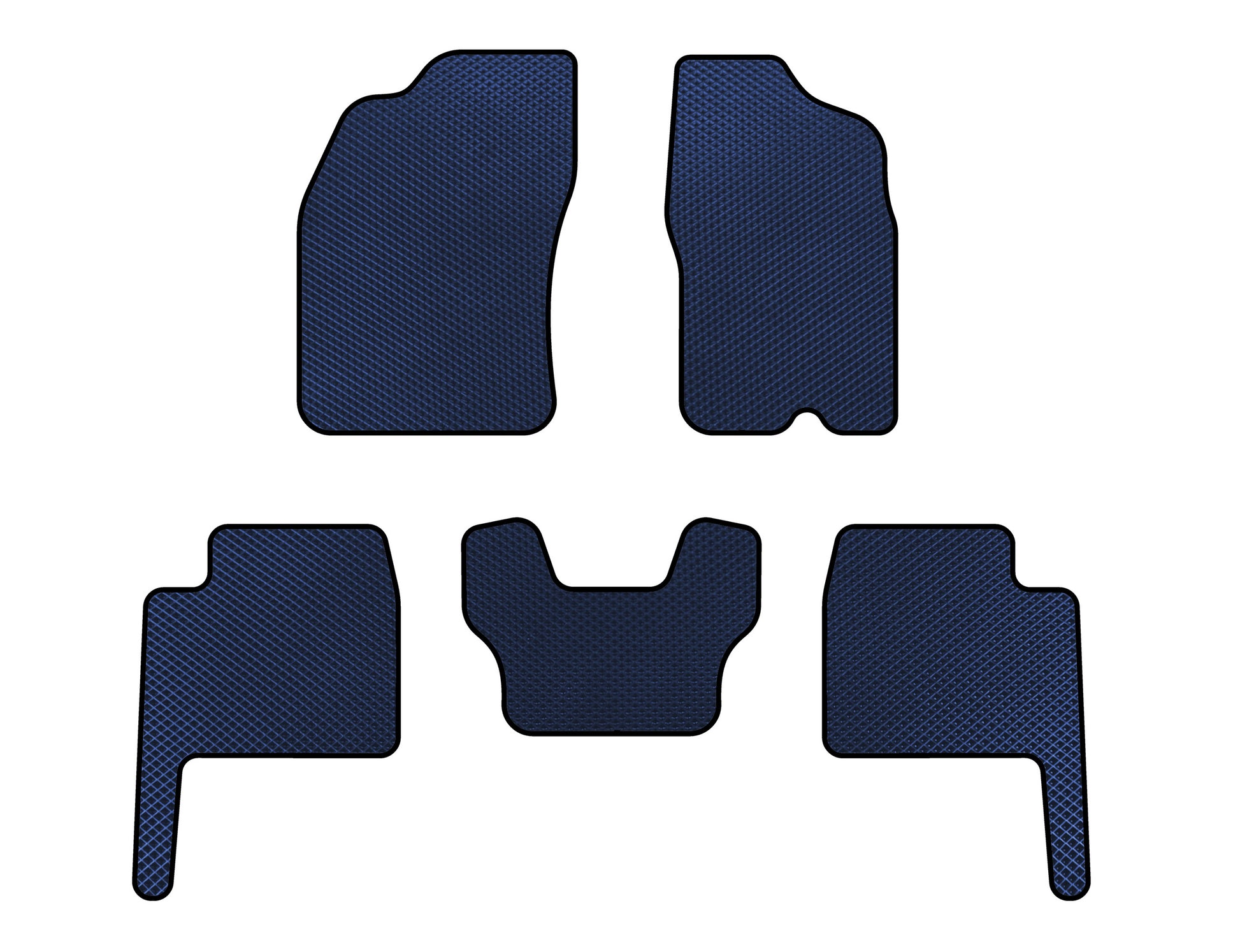 EVA Floor Mats (Blue) for Dodge Durango 2004-2009 - image 1