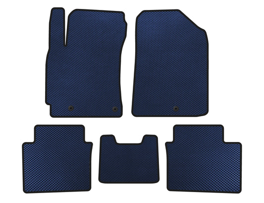 EVA Floor Mats (2018-2021, Blue) for Kia Forte 2008–2024 - image 1