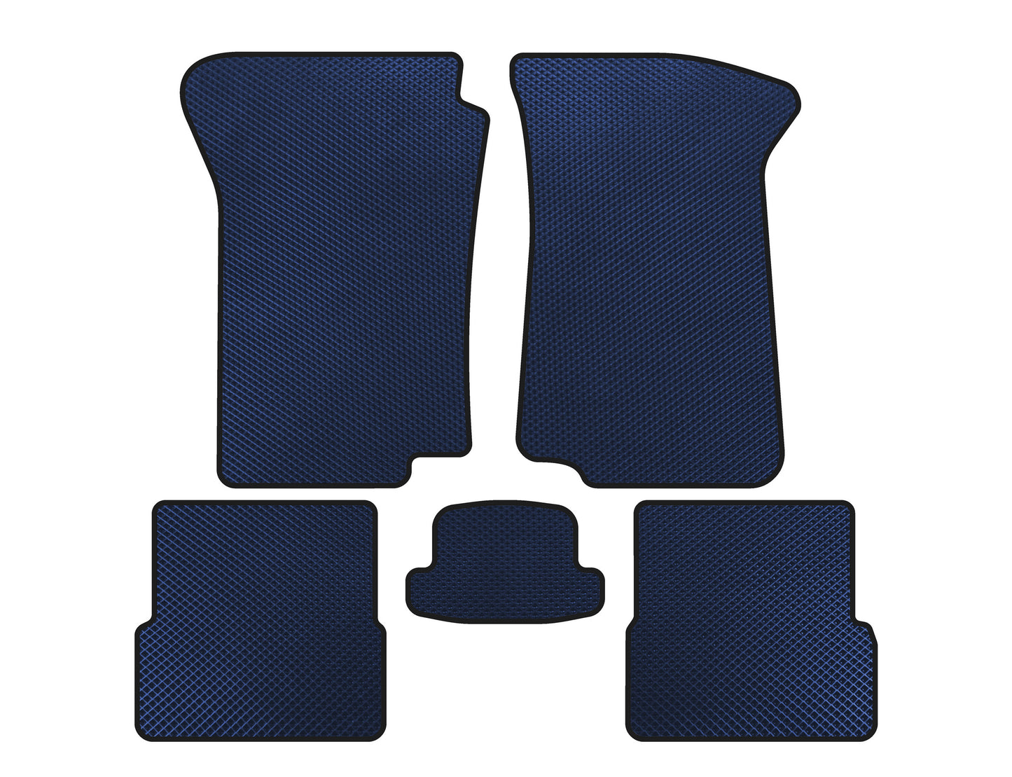 EVA Floor Mats (Blue) for Volkswagen Golf 2 1983-1992 - image 1