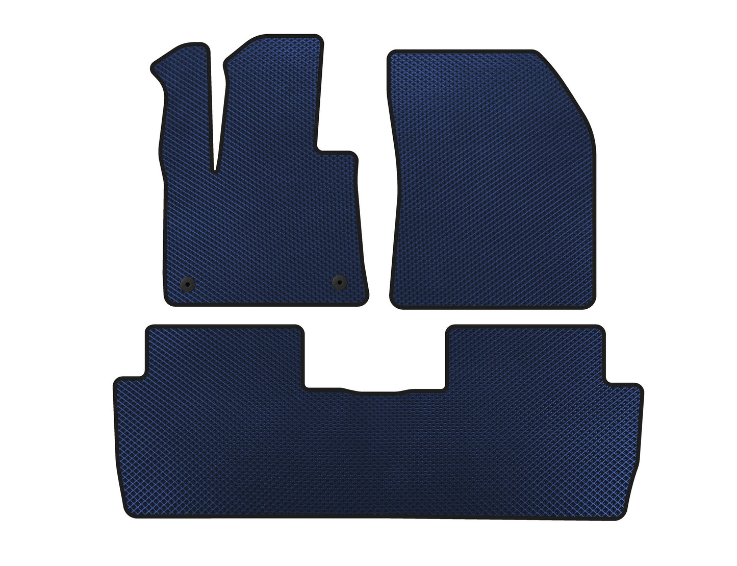 EVA Floor Mats (2016-2020, Blue) for Peugeot 5008 2016-2023 - image 1