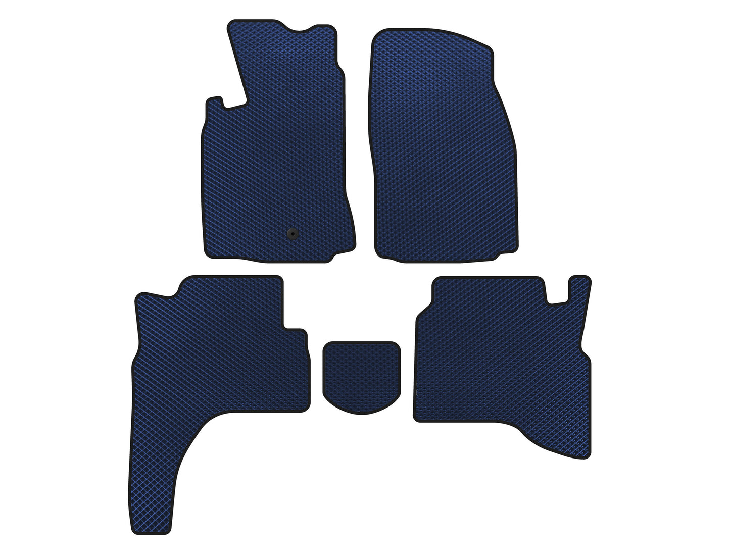 EVA Floor Mats (Blue) for Mitsubishi Pajero Sport 1996-2007 - image 1