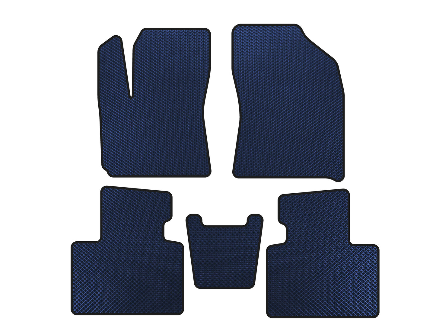 EVA Floor Mats (Blue) for FAW X40 2016-2021 - image 1