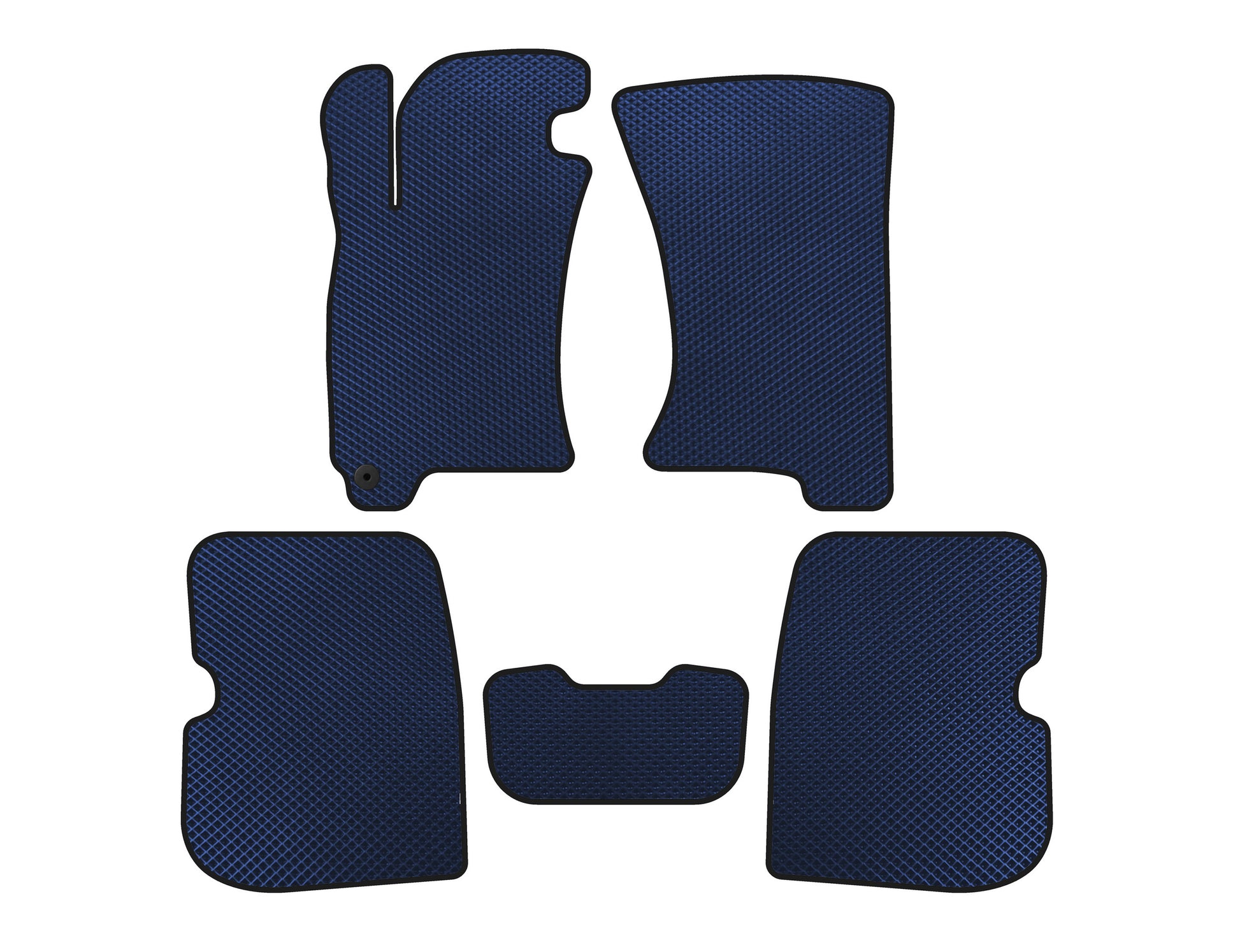 EVA Floor Mats (Blue) for Subaru Forester 1997-2002 - image 1