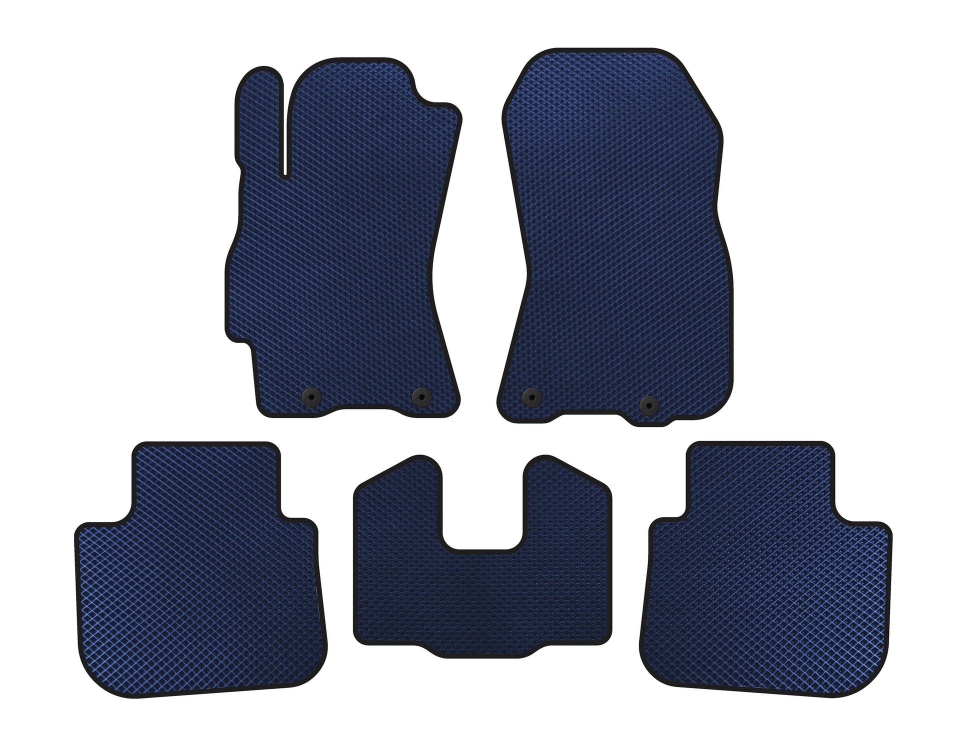 EVA Floor Mats (Blue) for Subaru Outback 2009-2014 - image 1