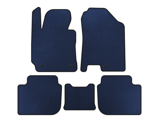 EVA Floor Mats (SD, Blue) for Kia Cerato 3 2013-2018 - image 1