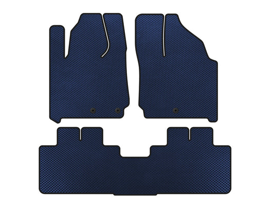 EVA Floor Mats (Blue) for Cadillac SRX 2010-2016 - image 1
