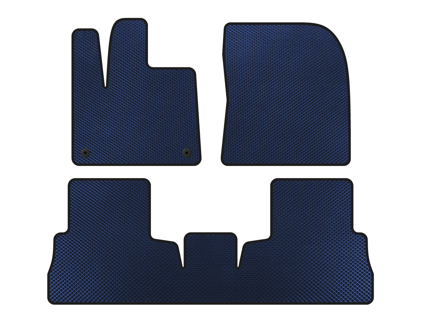 EVA Floor Mats (Blue) for Opel Combo 2019- - image 1