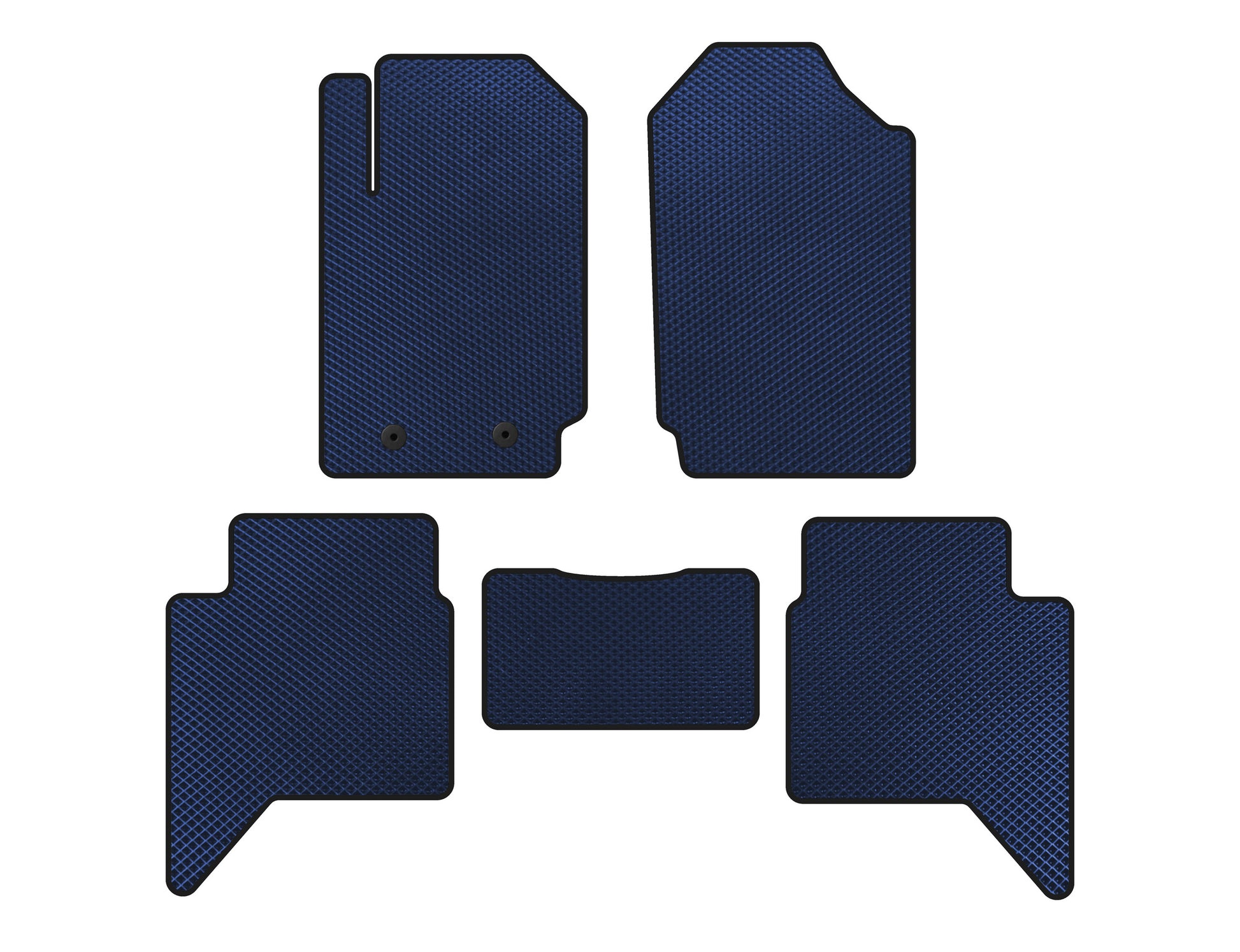EVA Floor Mats (Blue) for Ford Ranger 2011-2022 - image 1