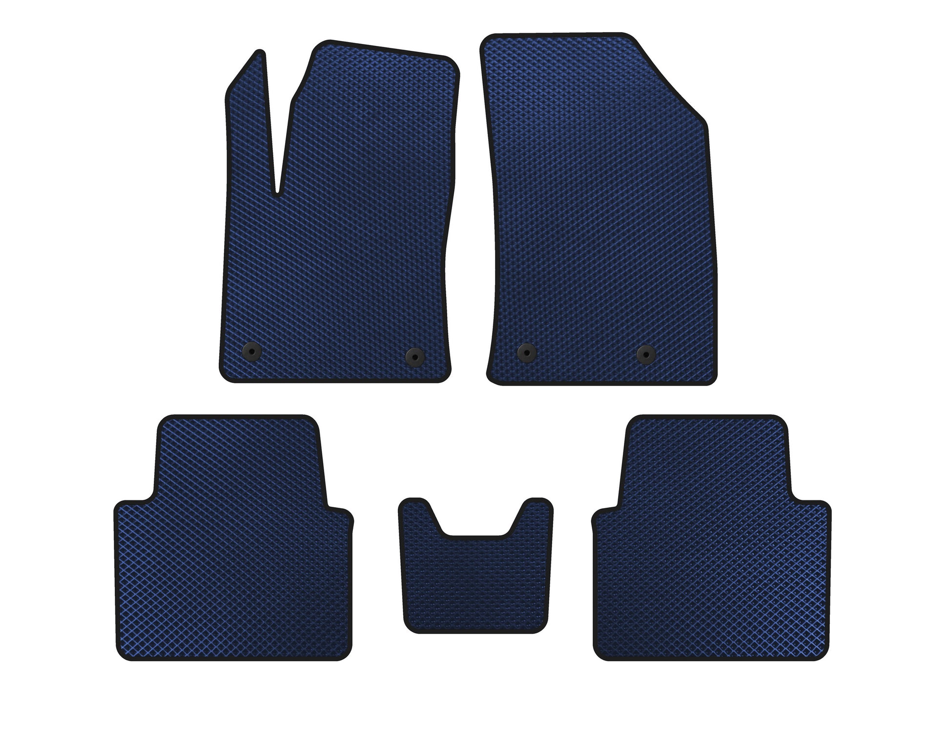 EVA mats (Blue) for Citroen C-3 Aircross 2017-2021 - image 1