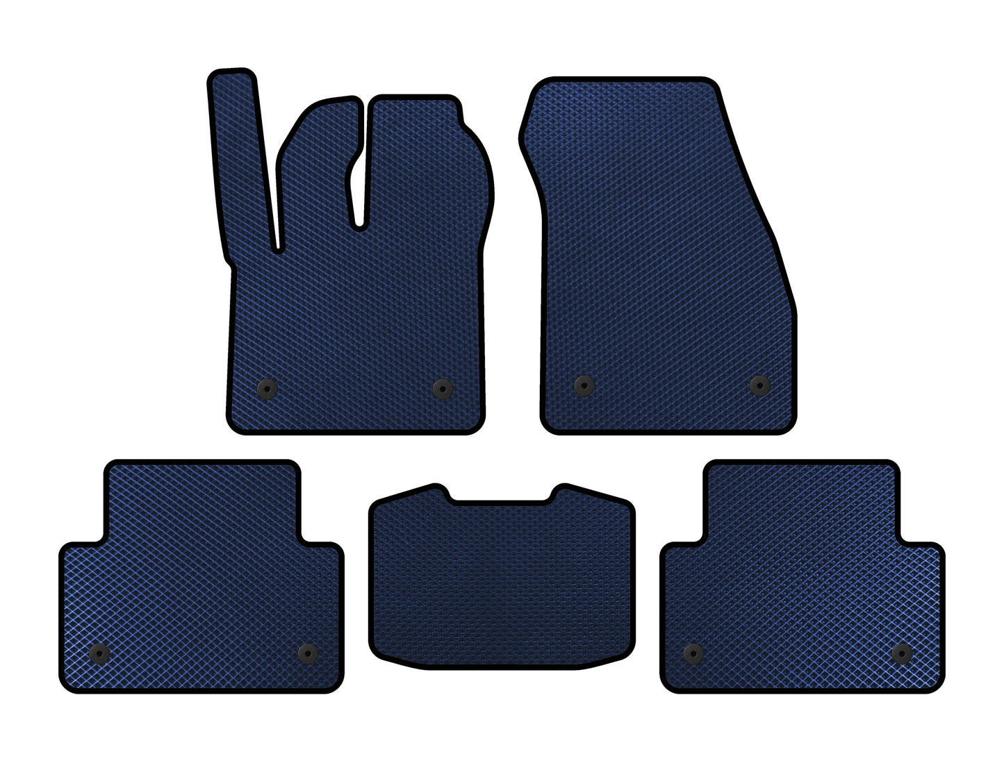 EVA Floor Mats (Blue) for Range Rover Evoque 2018- - image 1