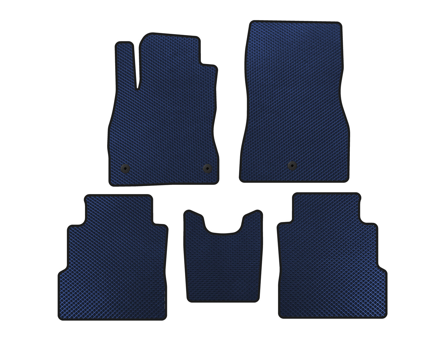 EVA Floor Mats (Blue) for Nissan Kicks 2016- - image 1